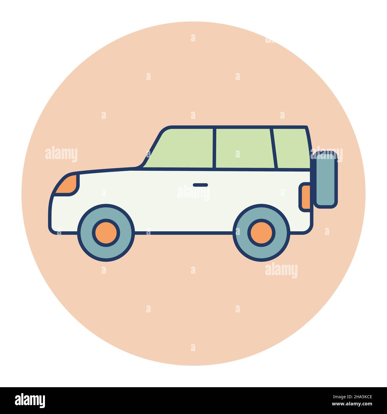 SUV car vector icon. Graph symbol for travel and tourism web site and apps  design, logo, app, UI Stock Vector Image & Art - Alamy