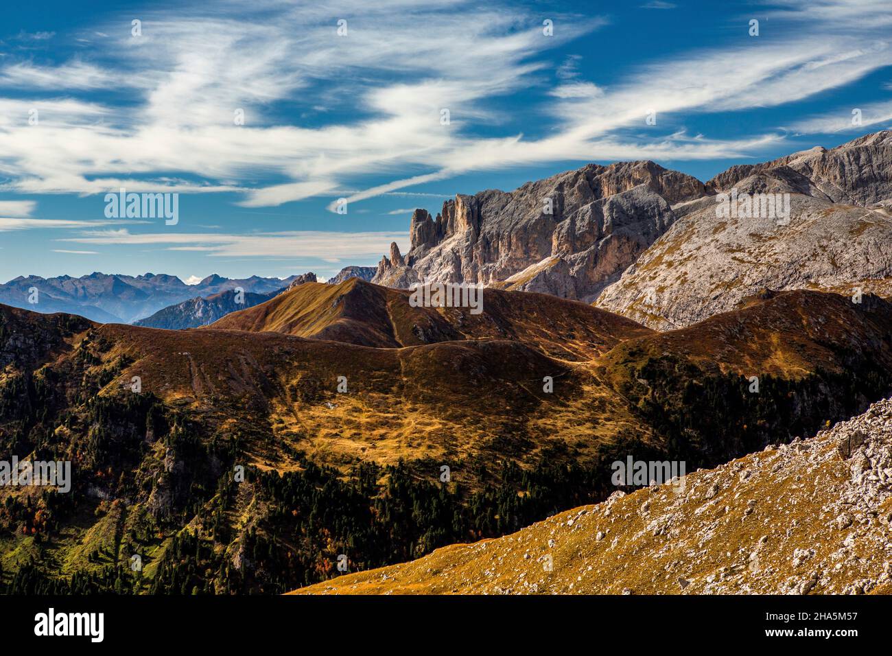 mountain landscape in the dolomites Stock Photo - Alamy