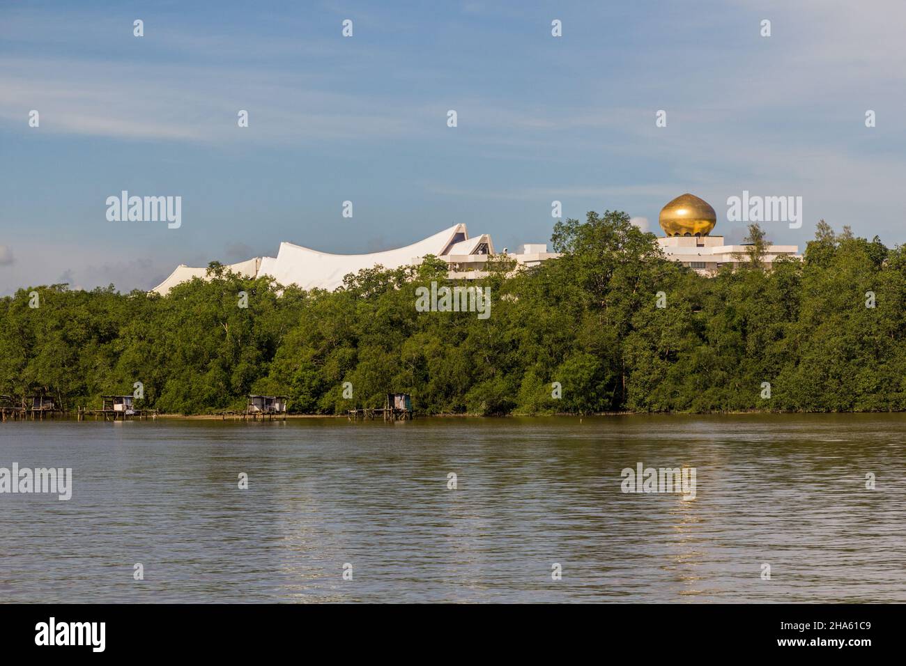 Istana Nurul Iman, the official residence of the Sultan of Brunei Stock ...