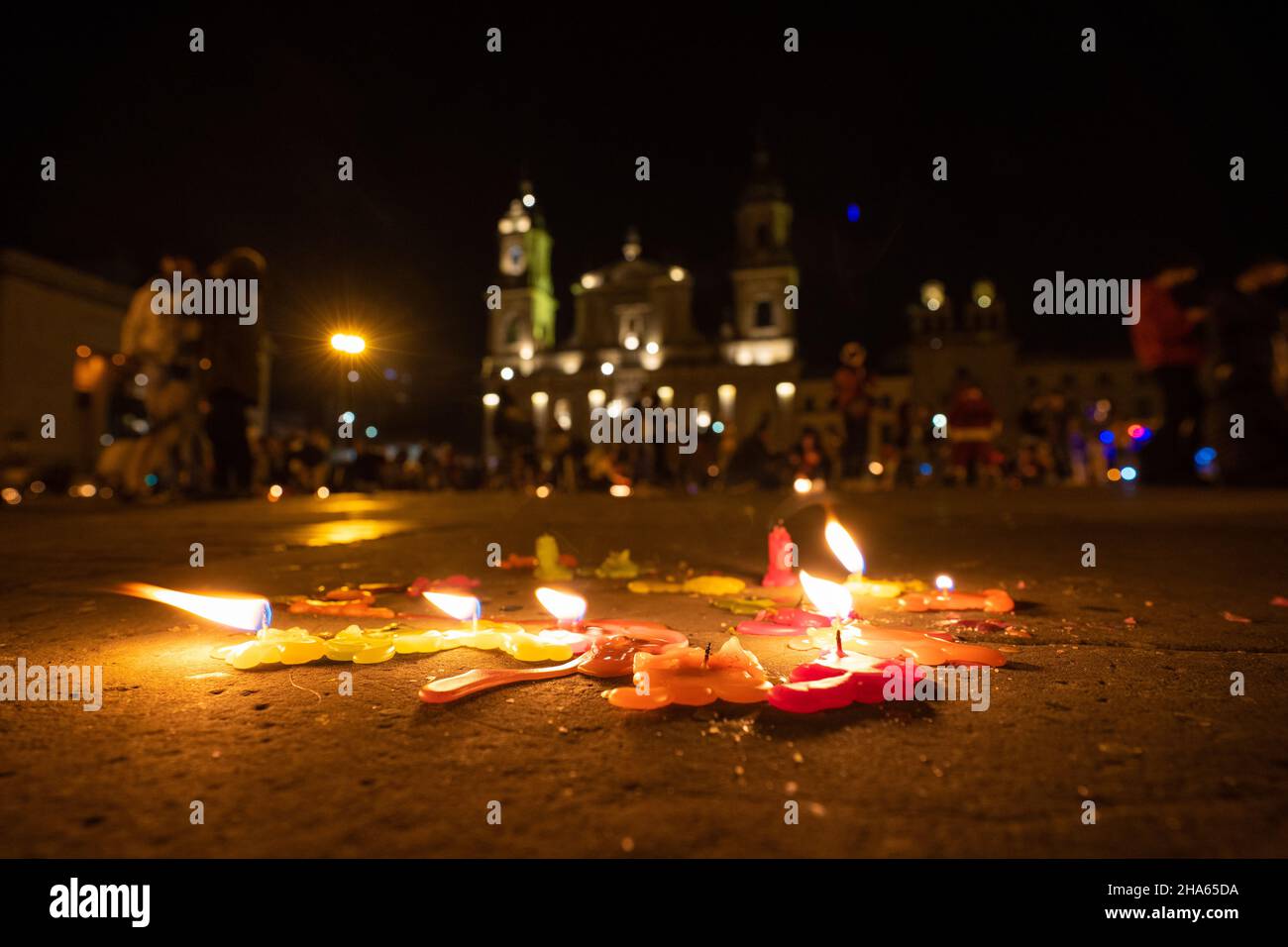 The night of the little candles is one of the traditional festivals