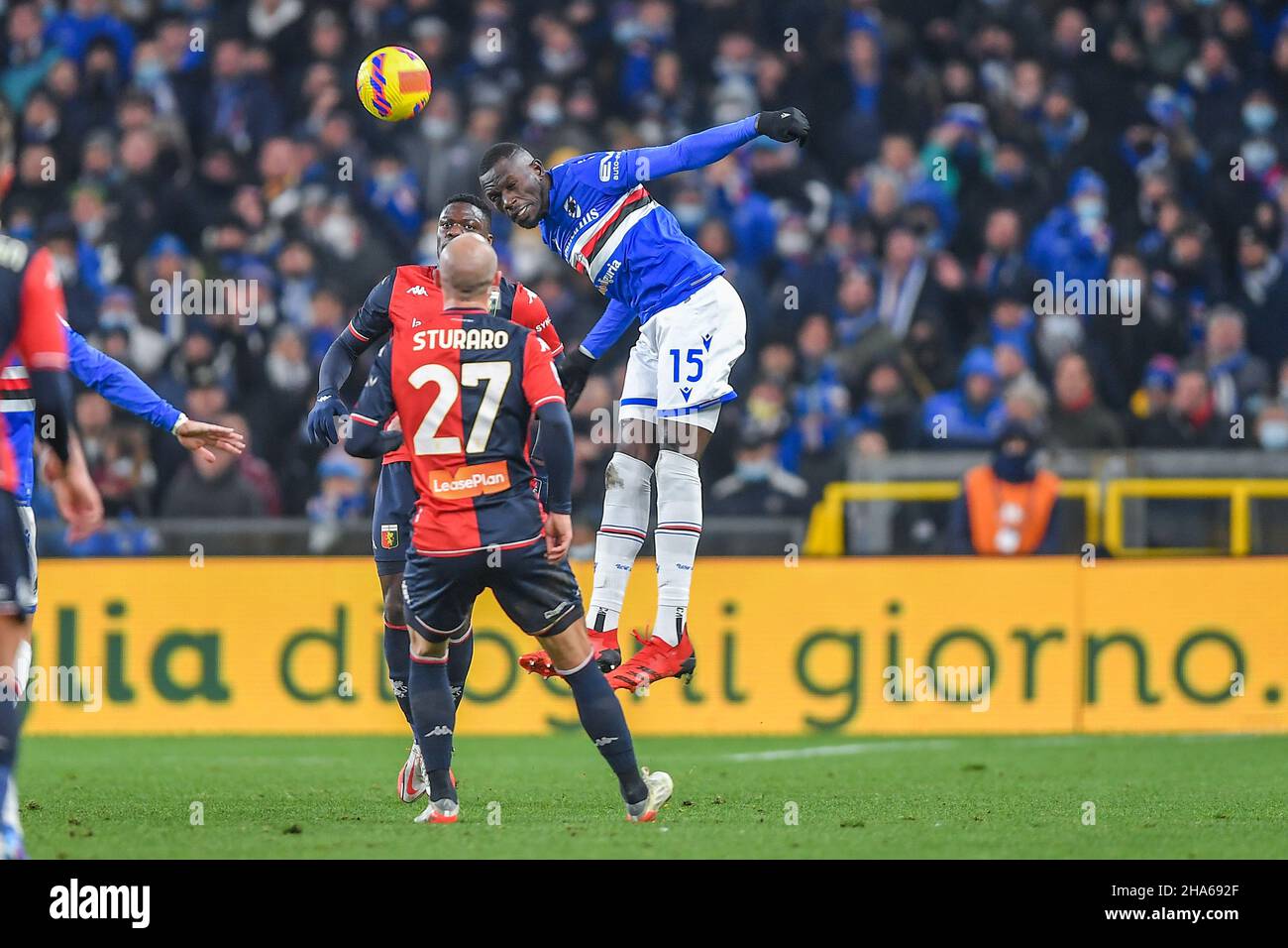 UC Sampdoria vs Genoa FC editorial image. Image of augello - 191404675