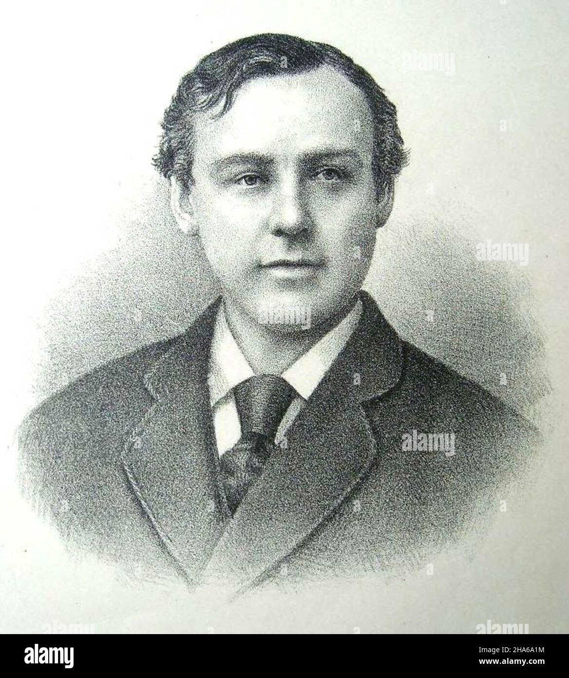 James Lynam Molloy (1837–1909), Irish composer Stock Photo