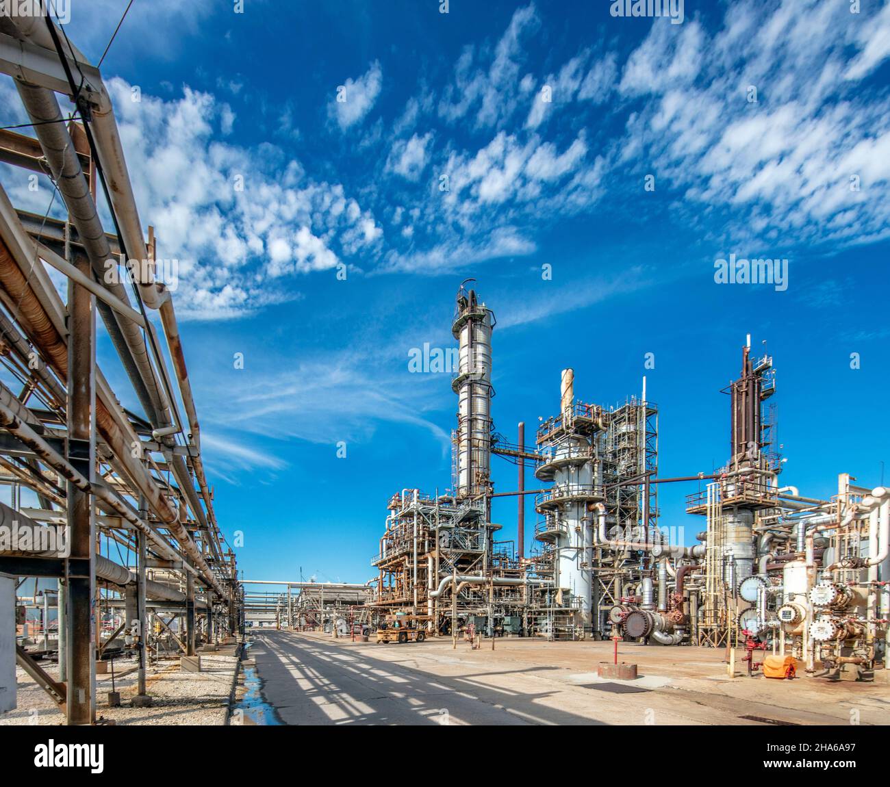 Oil Refinery in Deer Park, Texas Stock Photo Alamy