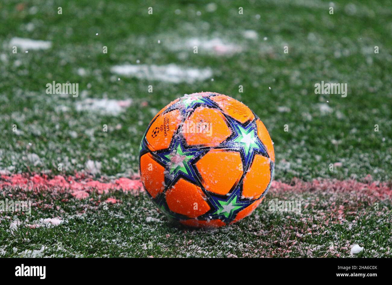 Adidas champions league orange football hi-res stock photography and images  - Alamy