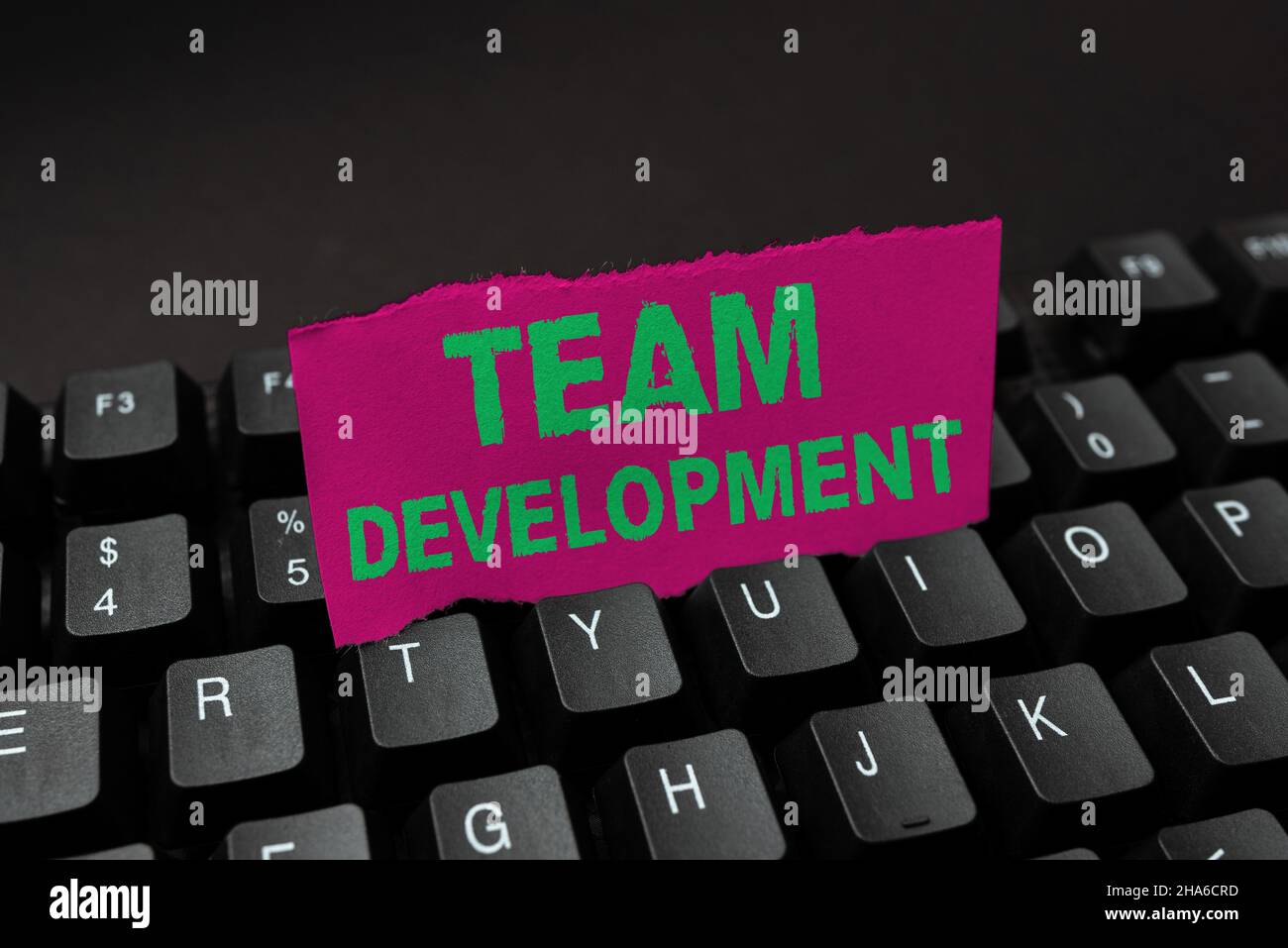 Writing displaying text Team Development. Word Written on learn why and ...