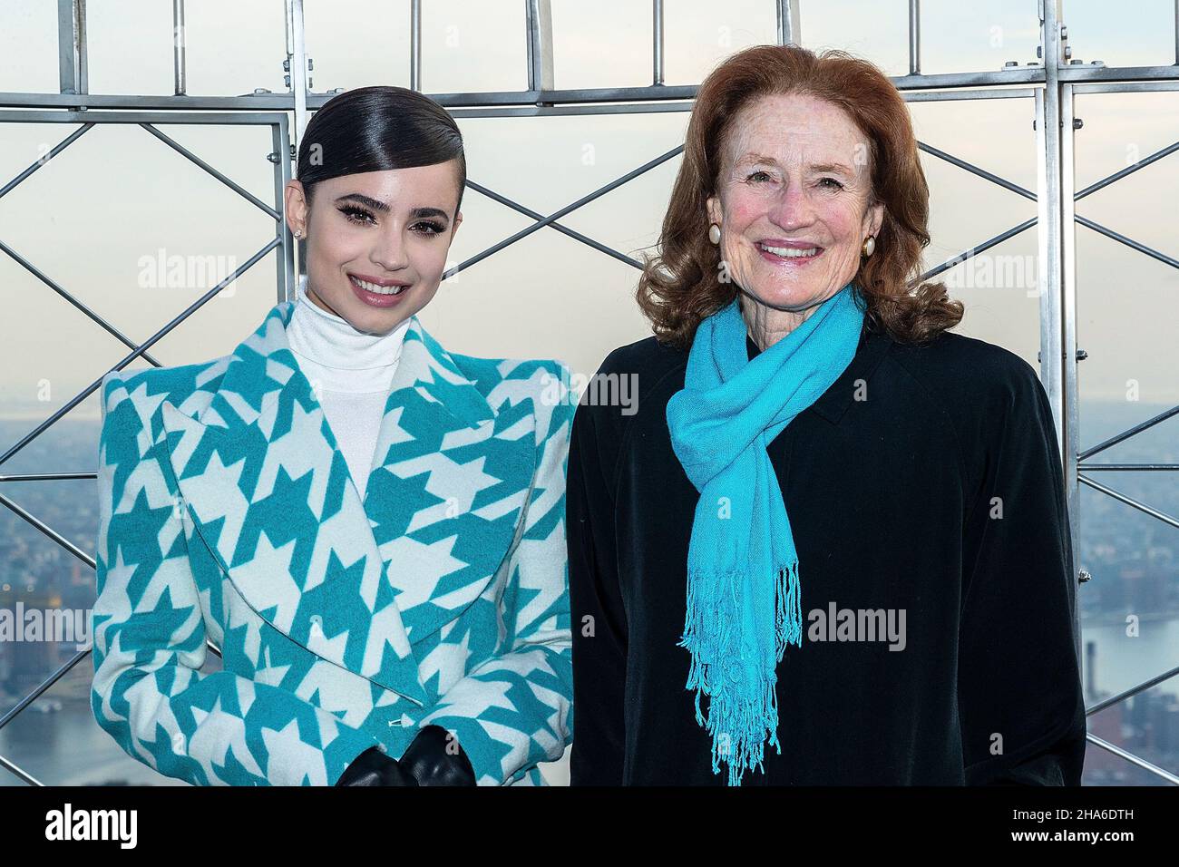 New York, NY, USA. 10th Dec, 2021. UNICEF Ambassador, Sofia Carson, UNICEF Executive Director