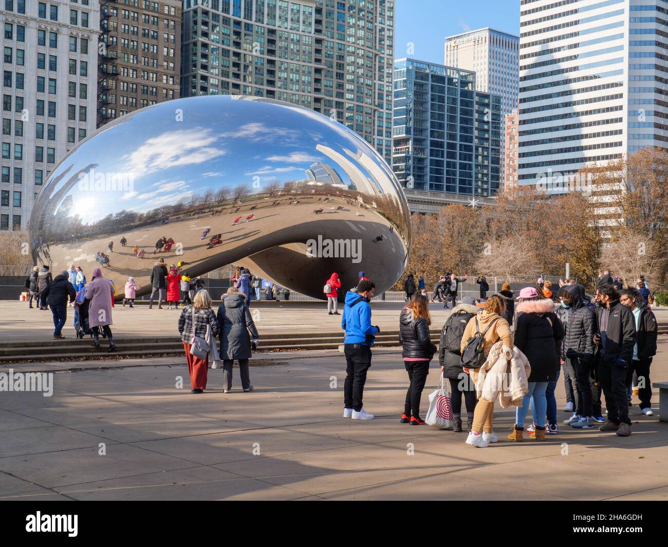the bean millennium park chicago