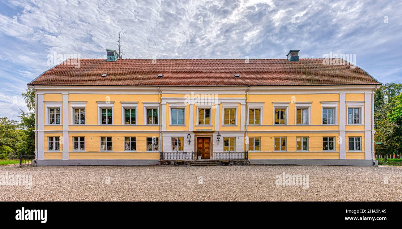 the manor house of Bollerup, Sweden, September 15, 2021 Stock Photo