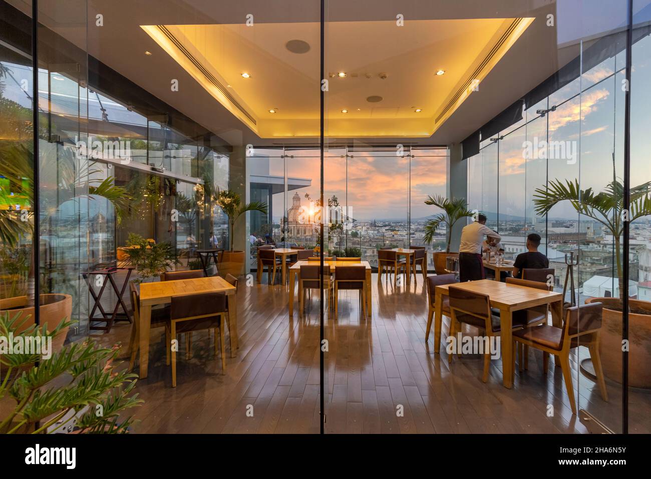 Guadalajara, Jalisco, Mexico, October, 2021: Dinner at a restaurant in ...
