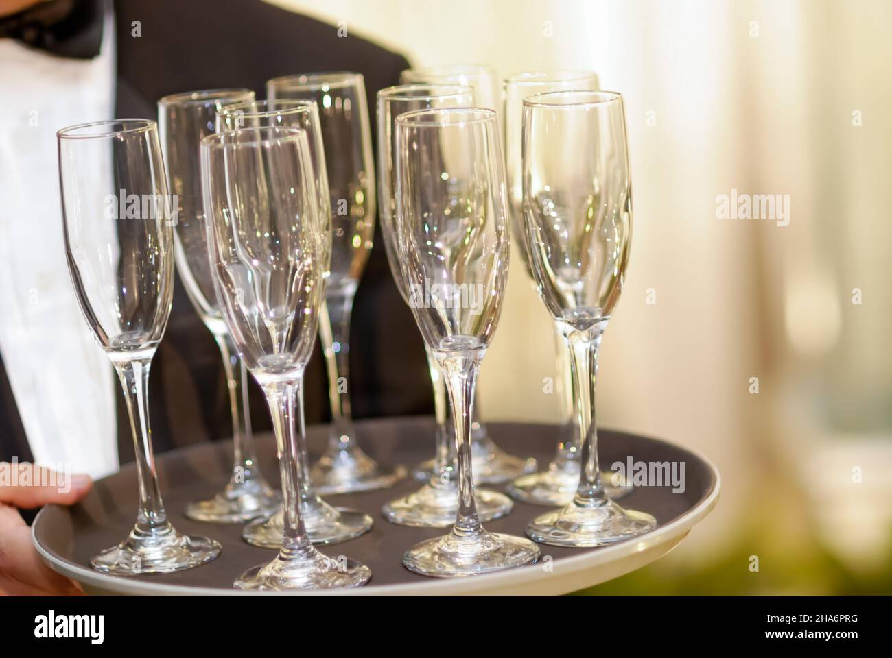 wedding wine glasses wedding toast Stock Photo Alamy