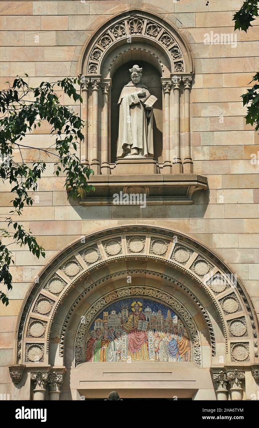 Council Seminary of Barcelona, Catalonia, Spain Stock Photo