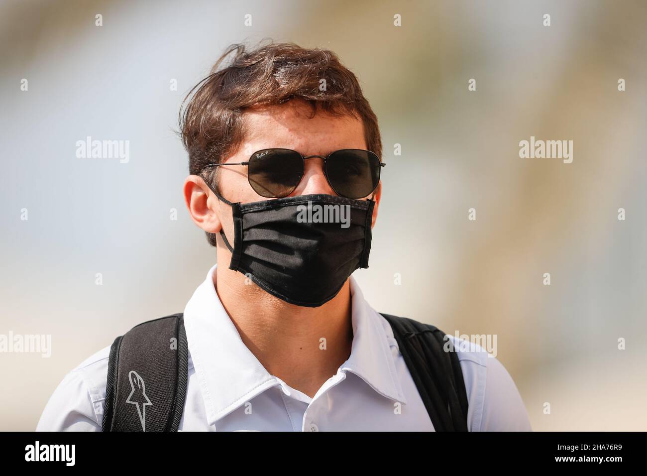 FITTIPALDI Pietro (bra), Reserve Driver of Haas F1 Team, portrait during the Formula 1 Etihad Airways Abu Dhabi Grand Prix 2021, 22th round of the 2021 FIA Formula One World Championship from December 10 to 12, 2021 on the Yas Marina Circuit, in Yas Island, Abu Dhabi - Photo: Antonin Vincent/DPPI/LiveMedia Stock Photo