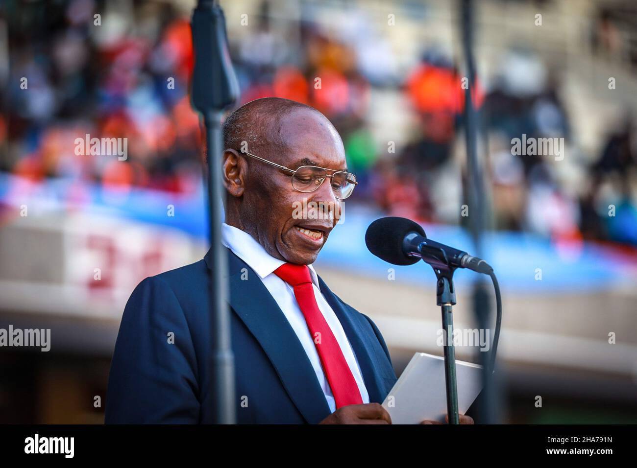 Royal Media Service (RMS) owner, SK Macharia addresses Kenyans during