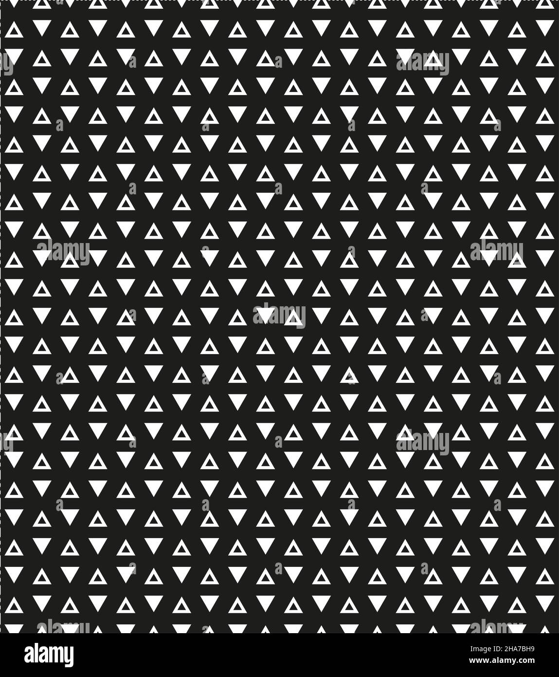 Abstract geometric American ethnic indigenous Seamless pattern with triangles. Aztec style vector pattern with triangle and lines Stock Vector