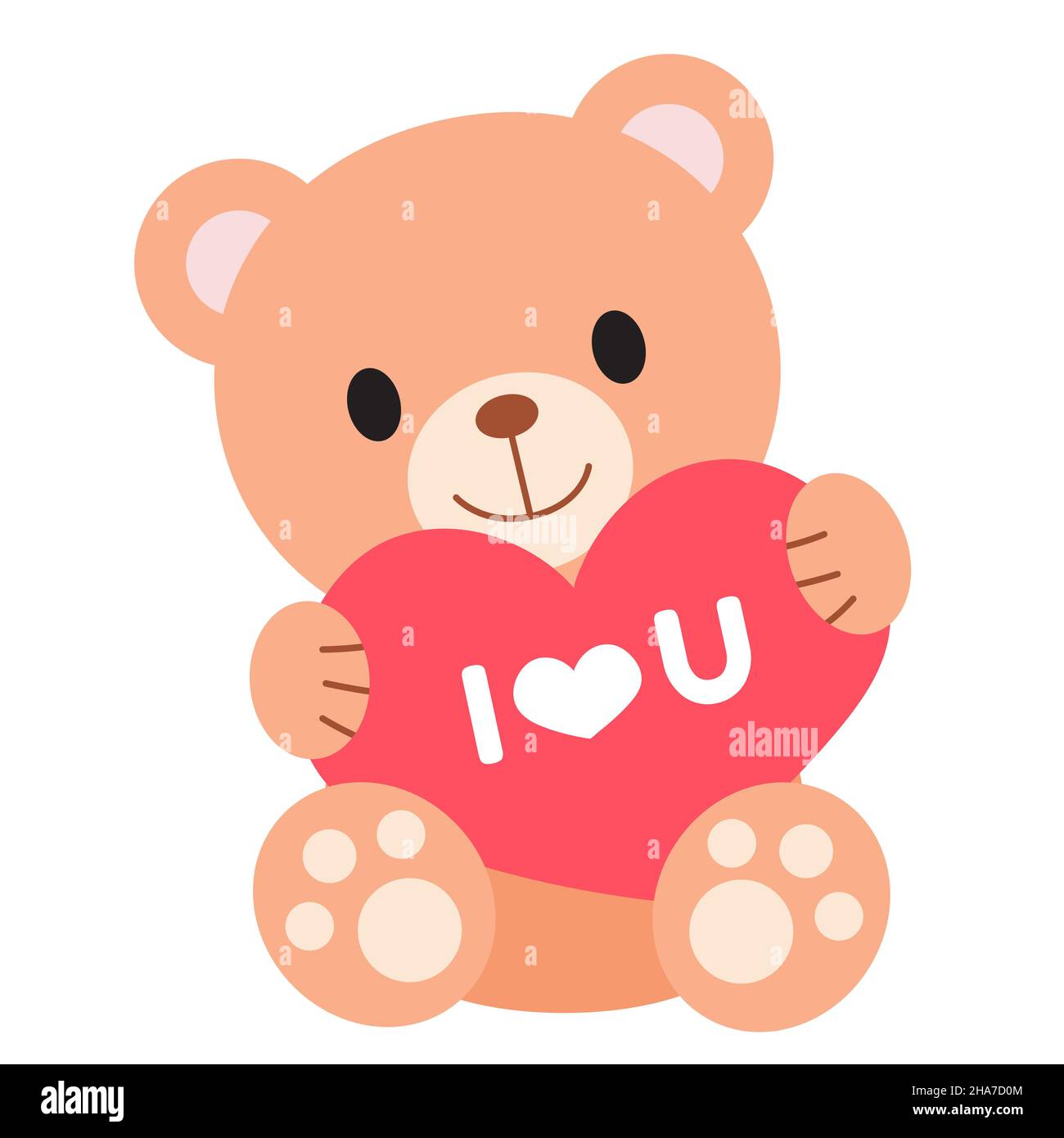 Big teddy bear saying i hotsell love you