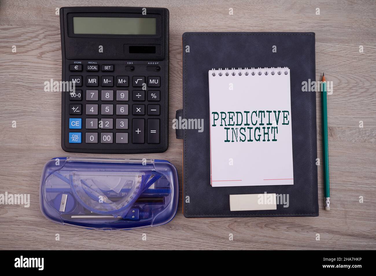 Text sign showing Predictive Insight. Business showcase Proactive Fault ...