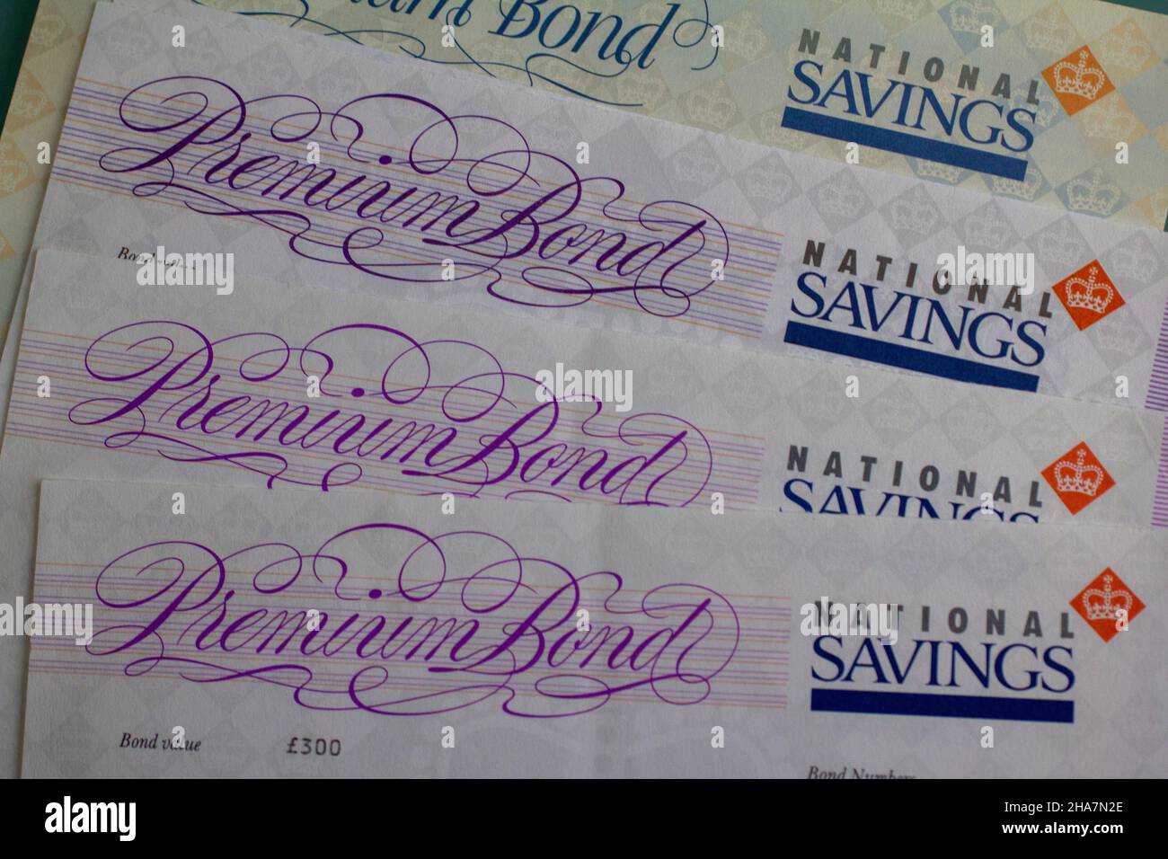 NS&I Premium Bonds issued by National Savings Stock Photo Alamy