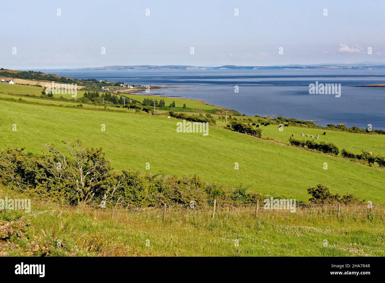 Coastal landscape, Isle of Arran, Scotland, United Kingdom Stock Photo