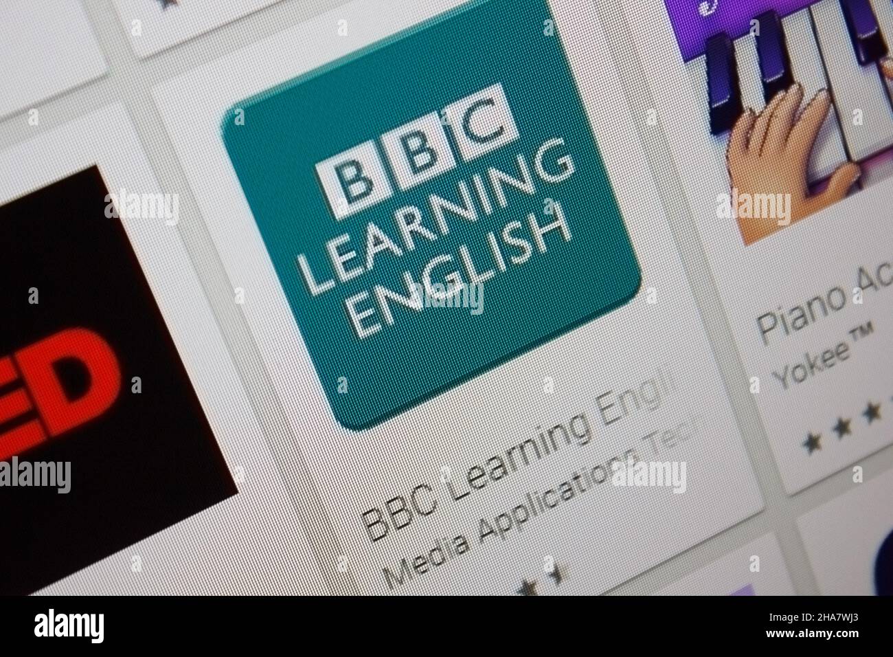 Ivanovsk, Russia - November 28, 2021: BBC Learning English app on the  display of tablet PC Stock Photo - Alamy