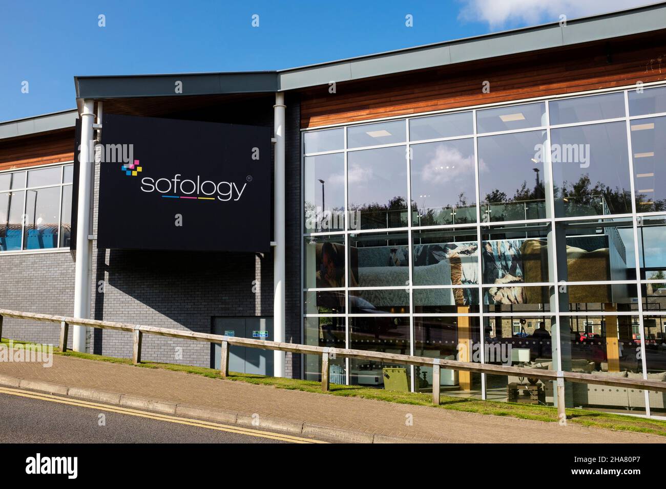 Sofology furniture store in Straiton Retail Park, Loanhead, on the