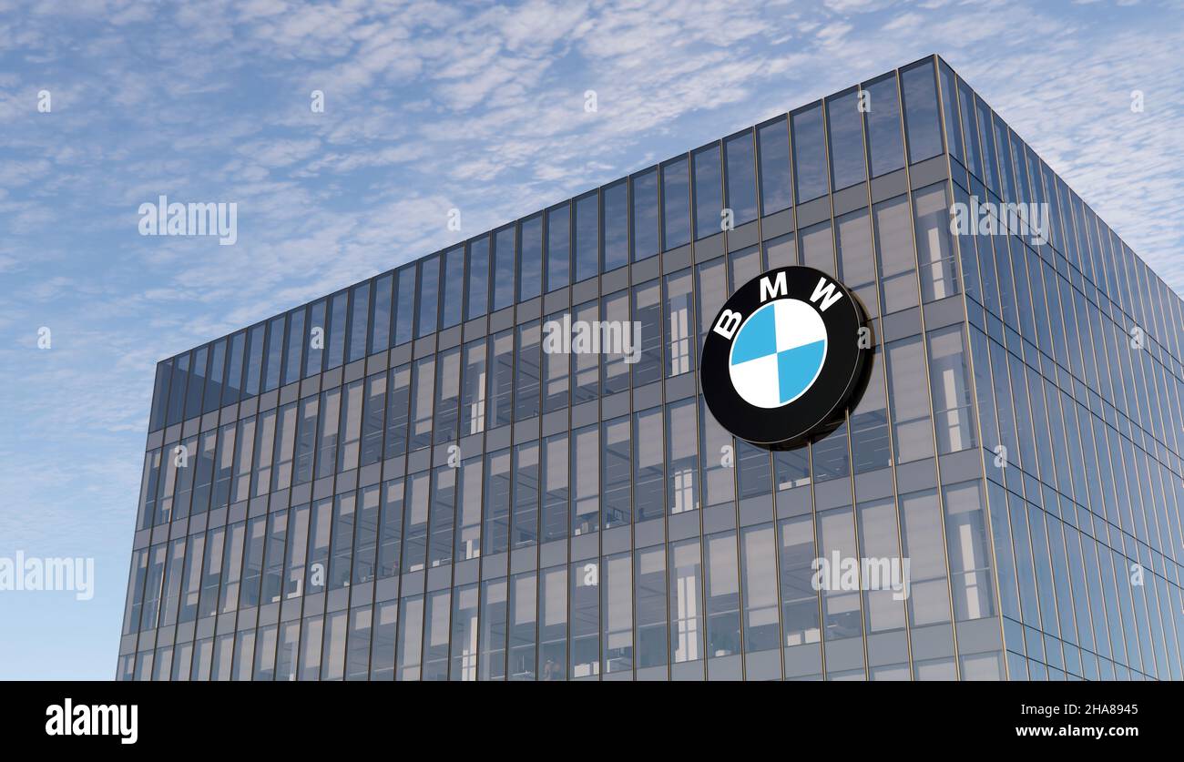 3d rendering BMW logo, BMW is a German automobile manufacturer – Stock  Editorial Photo © nicholashan #168411426