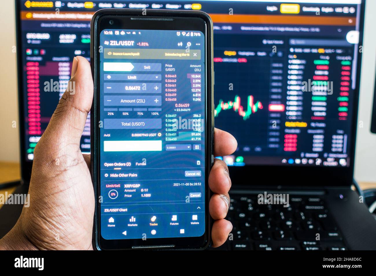 Crypto trades hi-res stock photography and images - Alamy