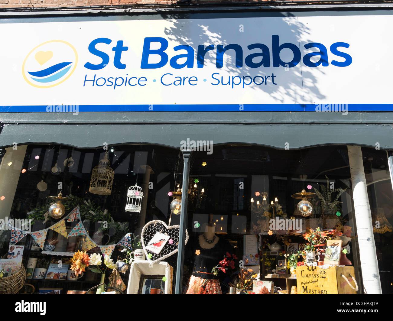 St Barnabas charity shop high street Lincoln 2021 Stock Photo Alamy