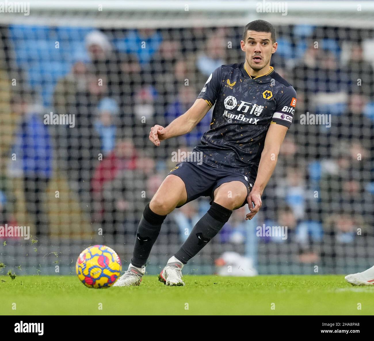 Manchester, England, 11th December 2021. Conor Coady of Wolverhampton ...