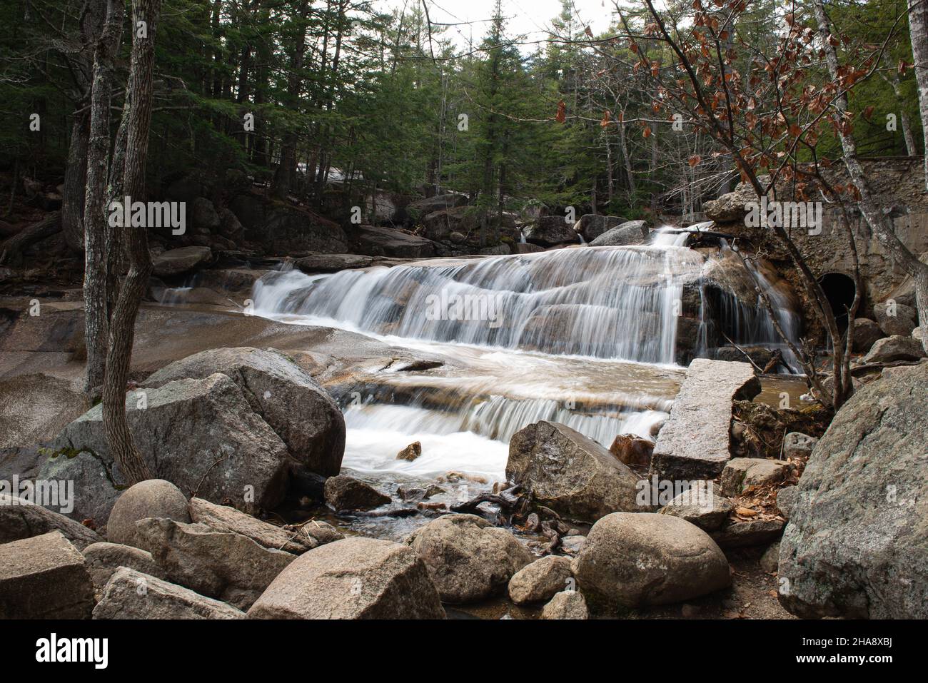 Diana's Bath is a series of small waterfalls in the North Conway area