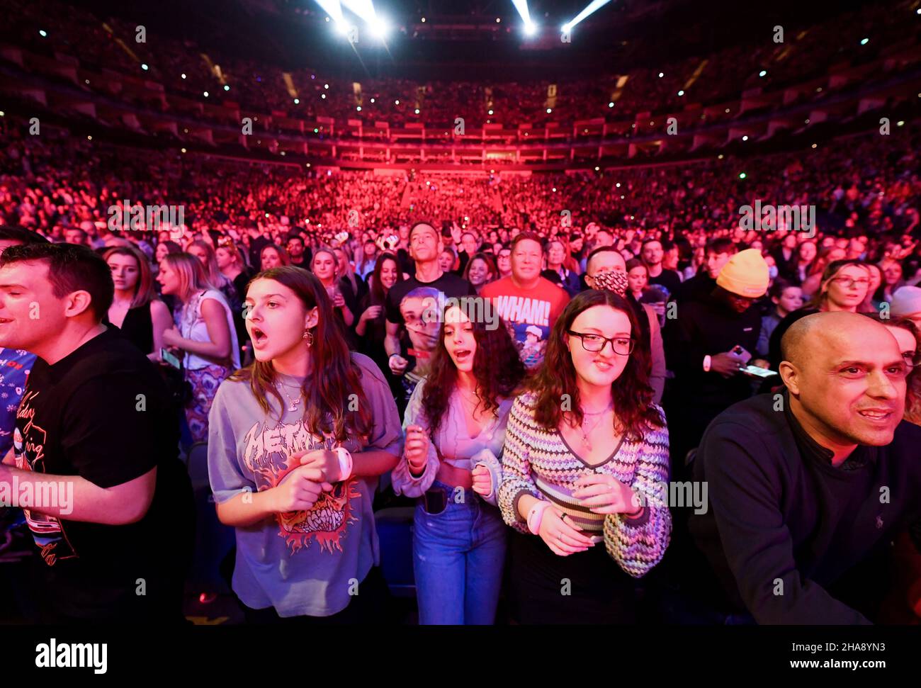 NO ARCHIVE NO SALES EDITORIAL USE ONLY The crowd during day one of ...