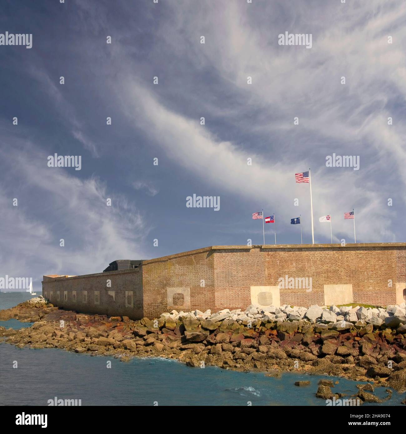 Fort Sumter SC USA Stock Photo