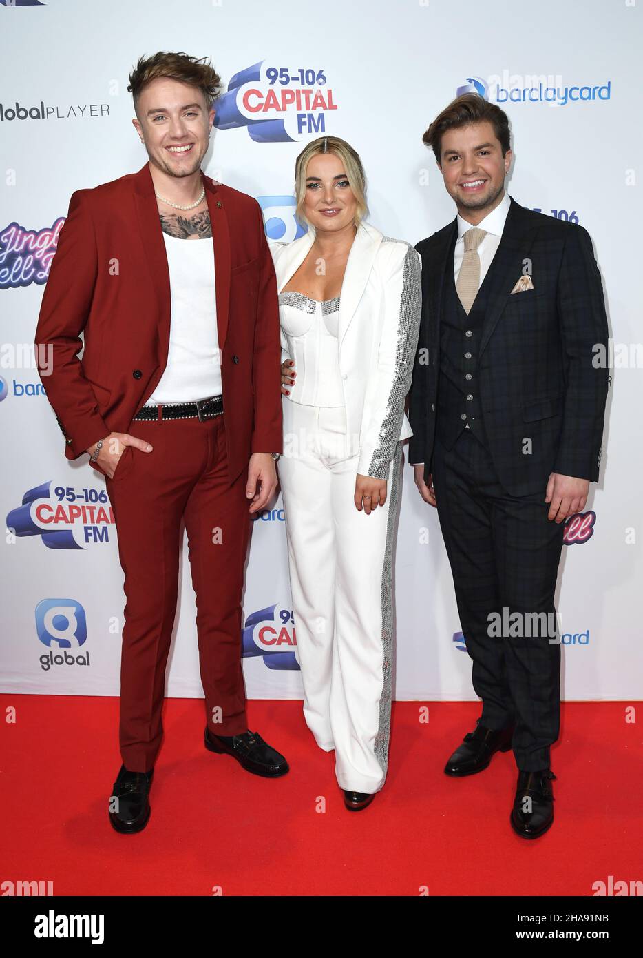 NO ARCHIVE NO SALES EDITORIAL USE ONLY Roman Kemp, Sian Welby and Sonny