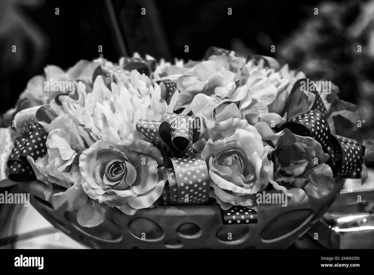 Detailed bouquet Black and White Stock Photos & Images - Alamy