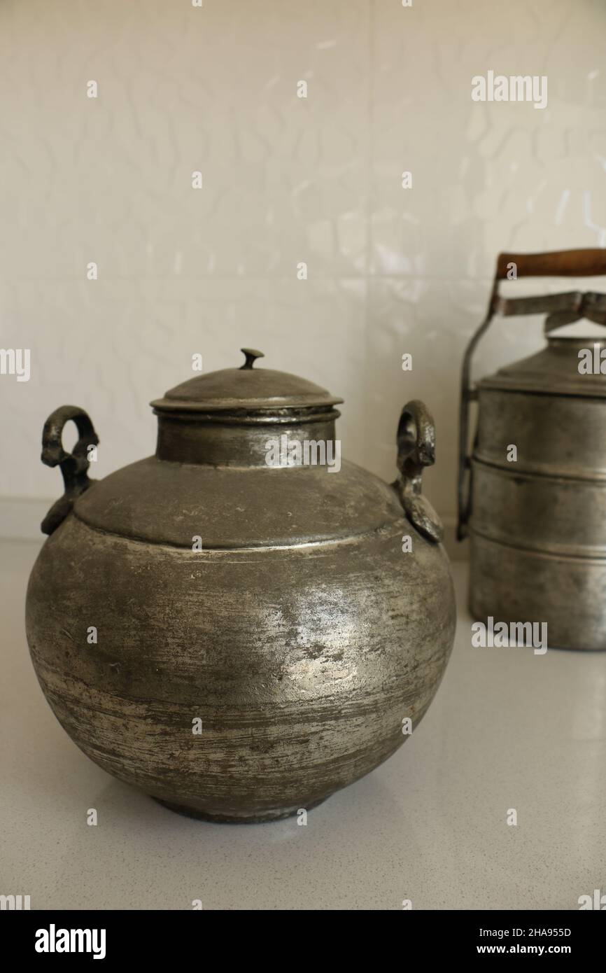 Copper storage container,traditional container with yoghurt copper ...