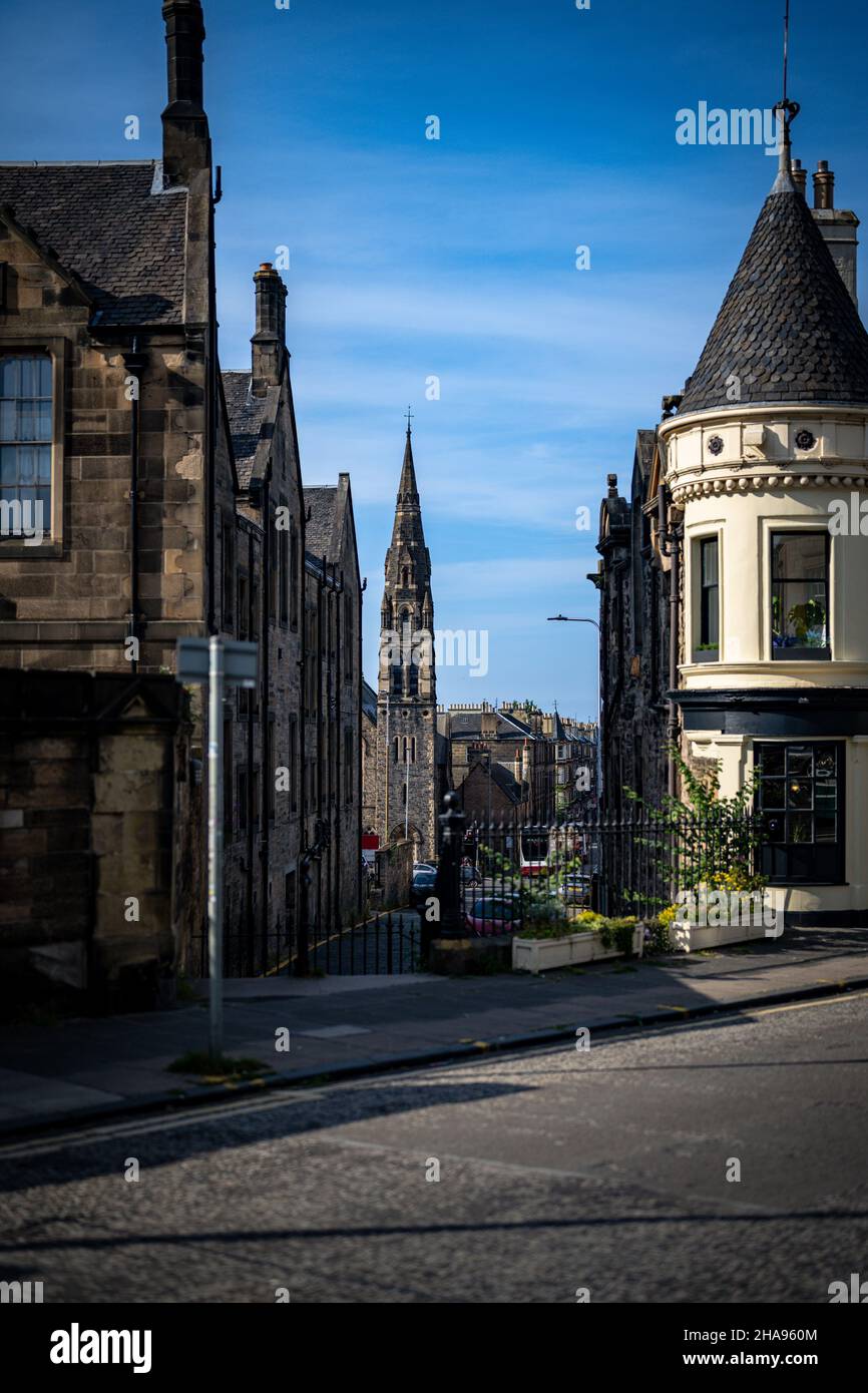 Architectural detail in Edinburgh, Scotland UK Stock Photo