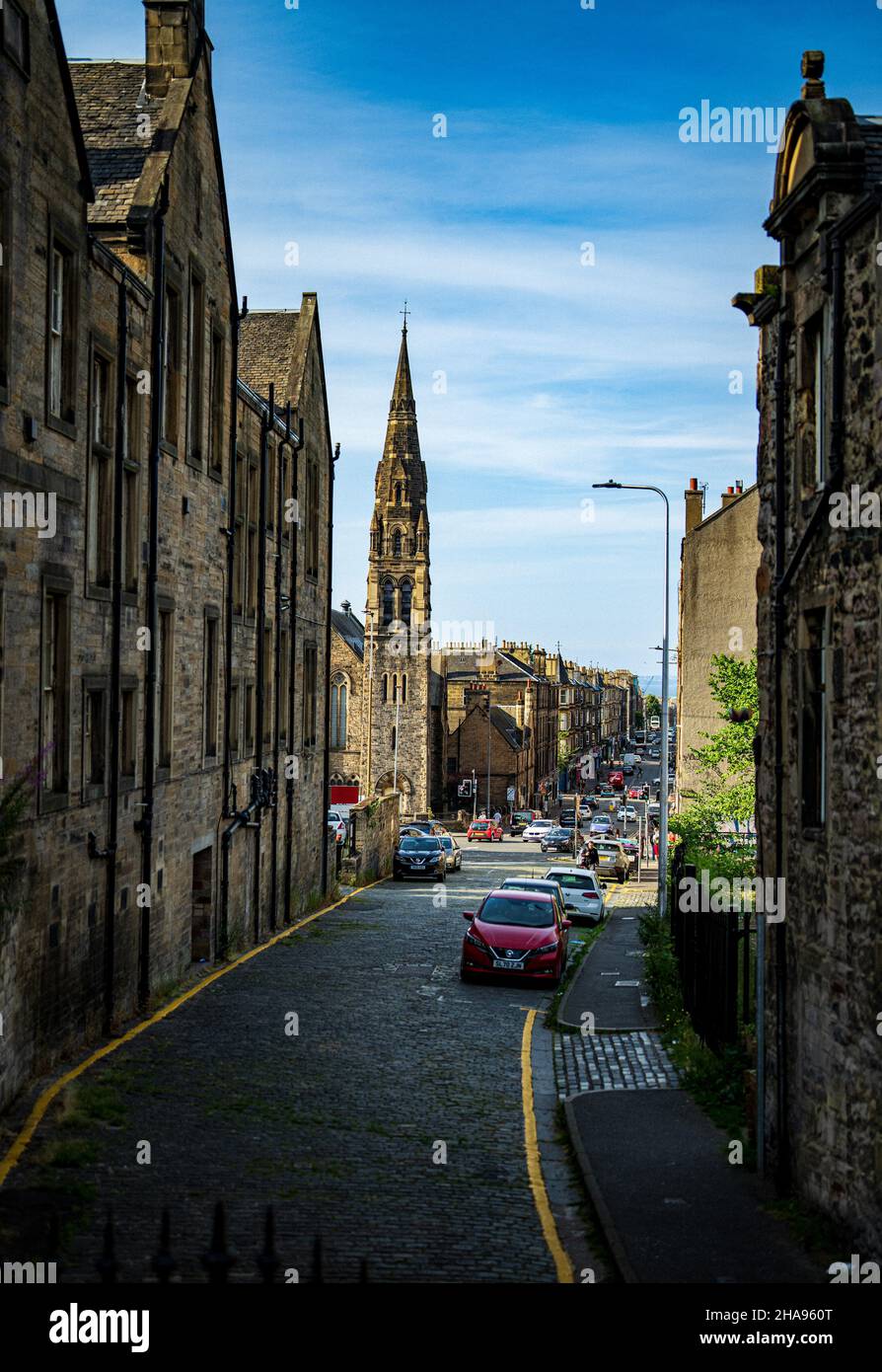 Architectural detail in Edinburgh, Scotland UK Stock Photo