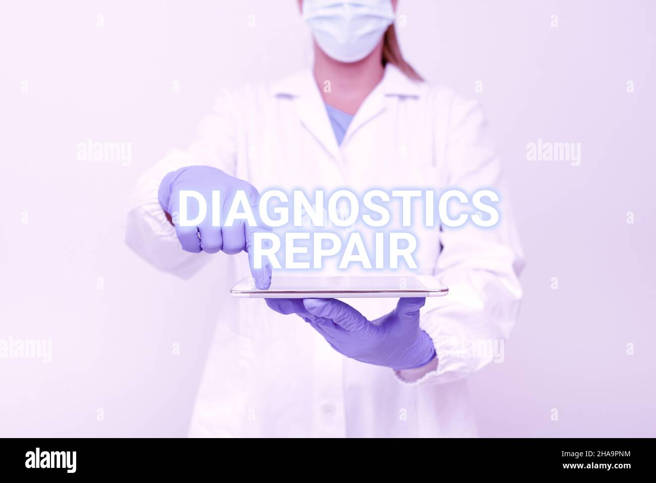 Diagnostics Sign Sign displaying Diagnostics Repair. Business overview A program or ...