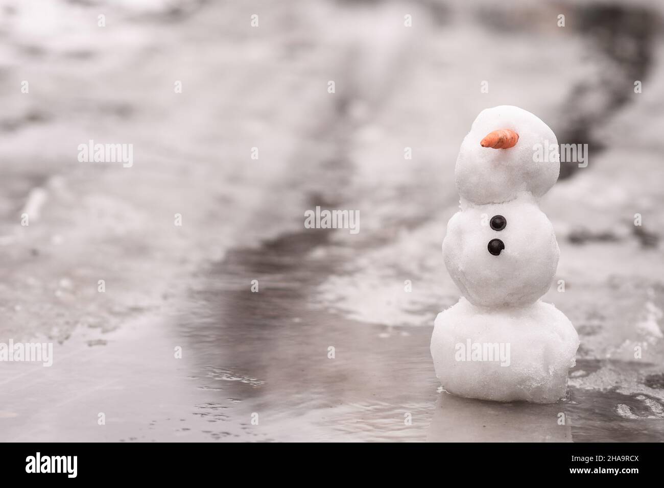 the concept of the arrival of spring. mock up Stock Photo