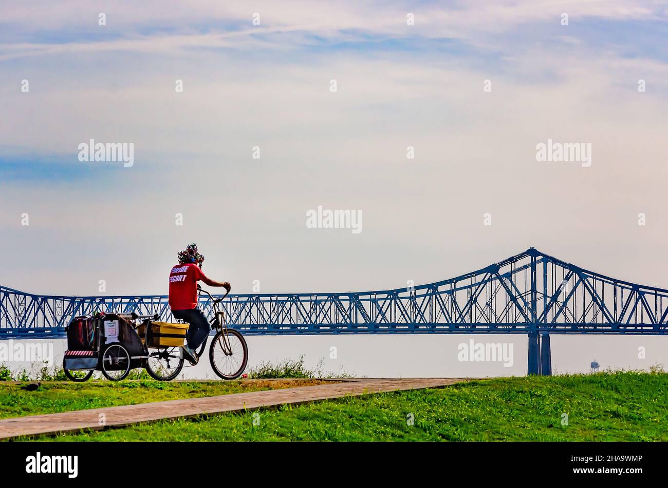 Mississippi river trail new orleans hi-res stock photography and images