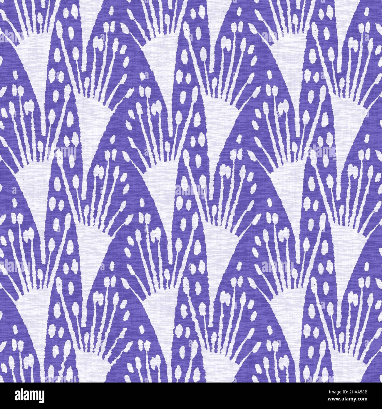 Purple botanical very peri color of the year seamless pattern texture ...