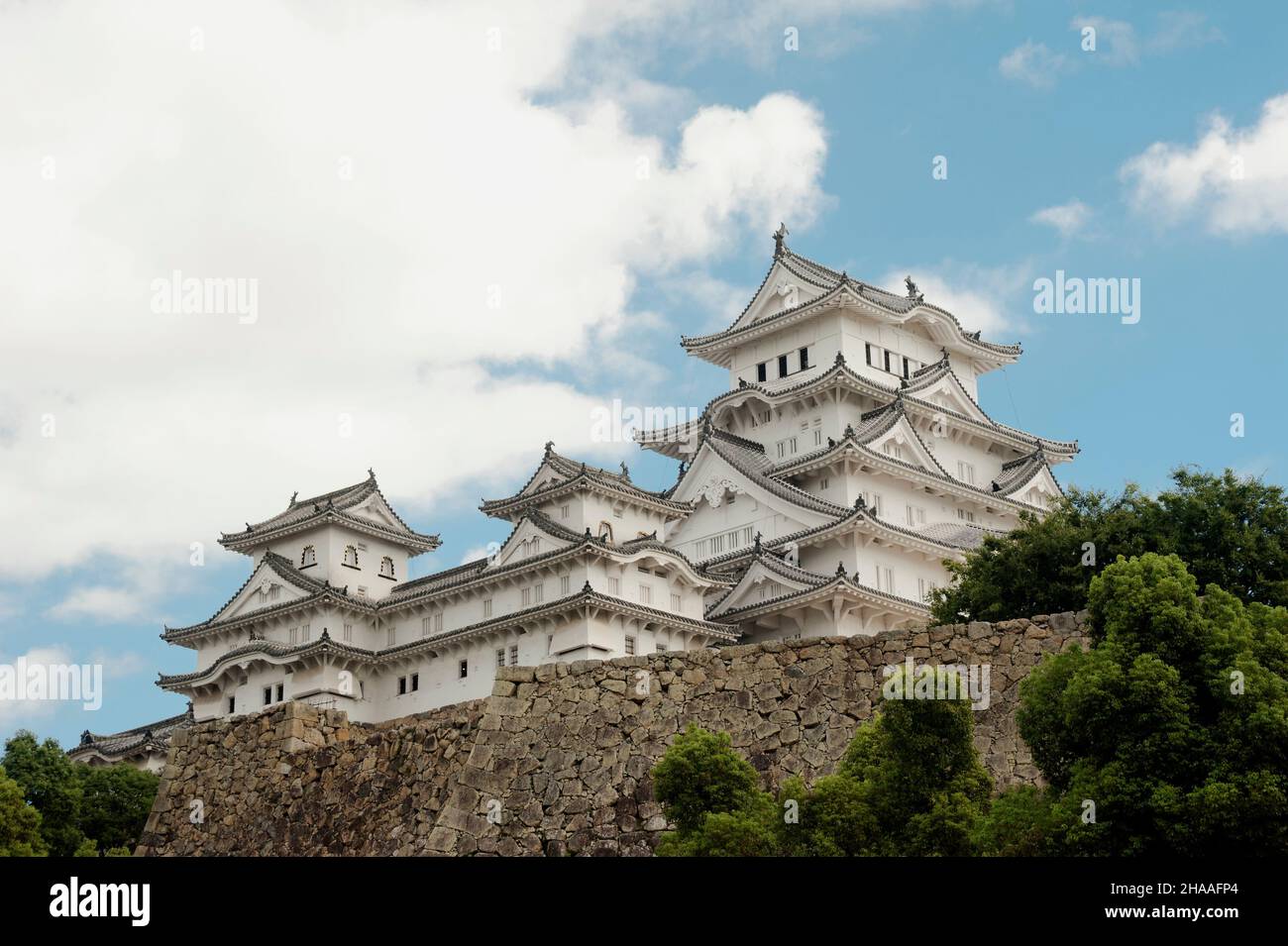 Himeji Castle, also known as White Heron Castle, in Himeji, Hyogo