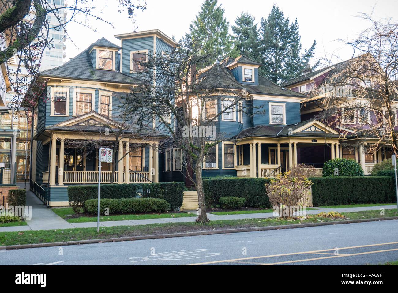 vancouver house property Stock Photo Alamy