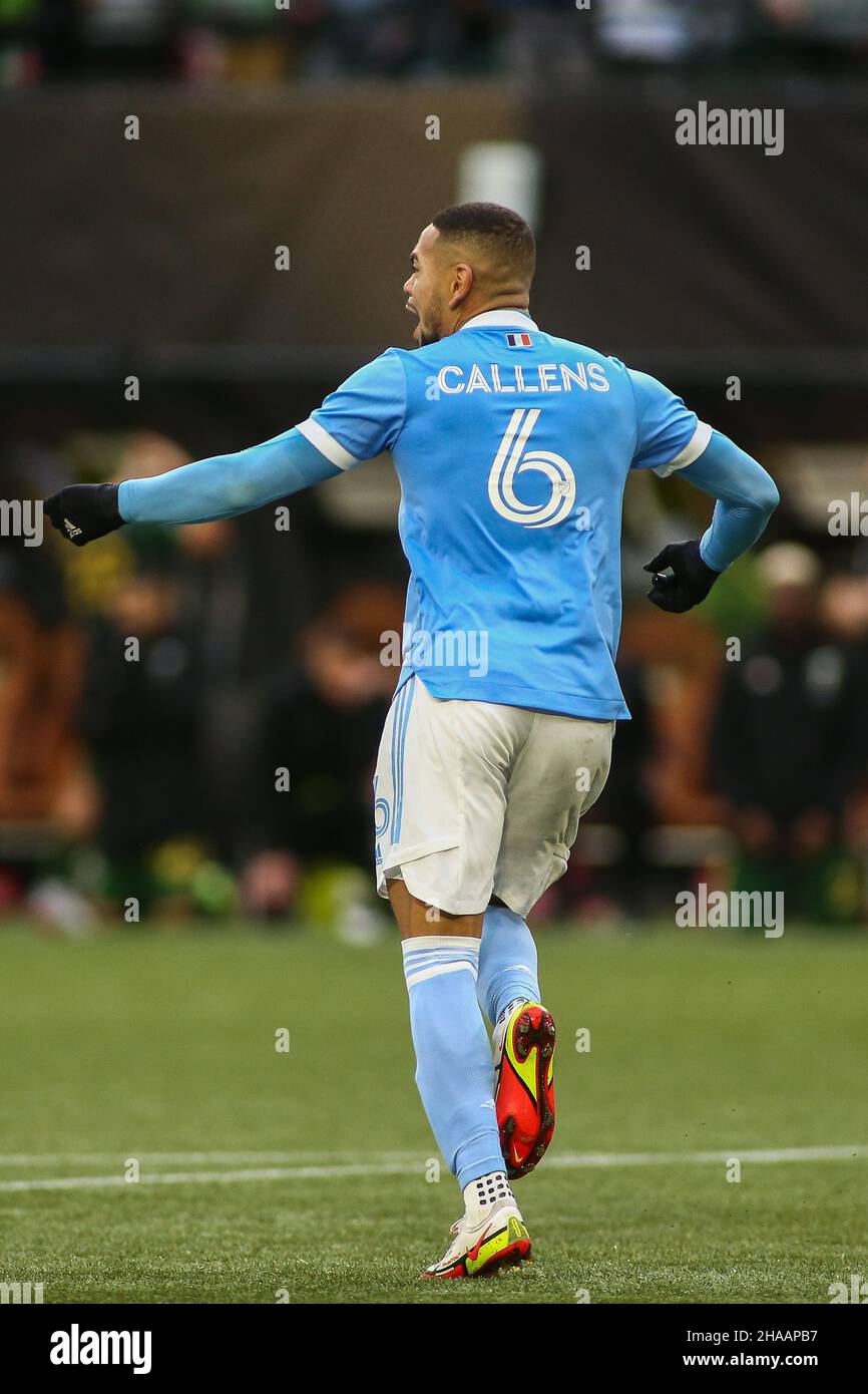 December 11, 2021: New York City FC defender Alexander Callens (6 ...