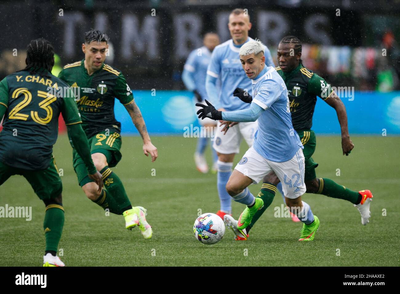 Santiago rodriguez new york city fc hires stock photography and images