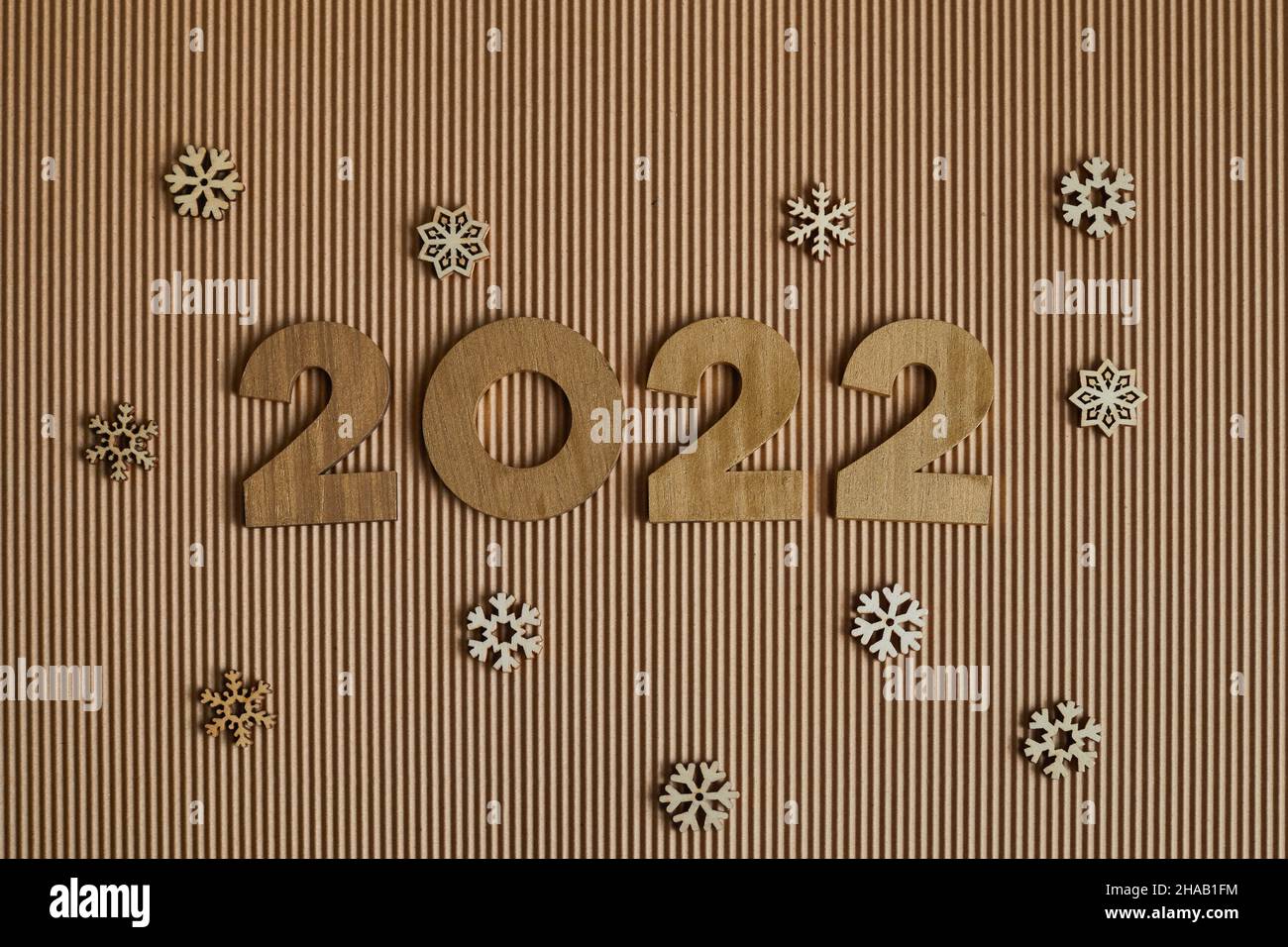 2022 New Year Abstract background. Happy 2022 New Year. Stock Photo