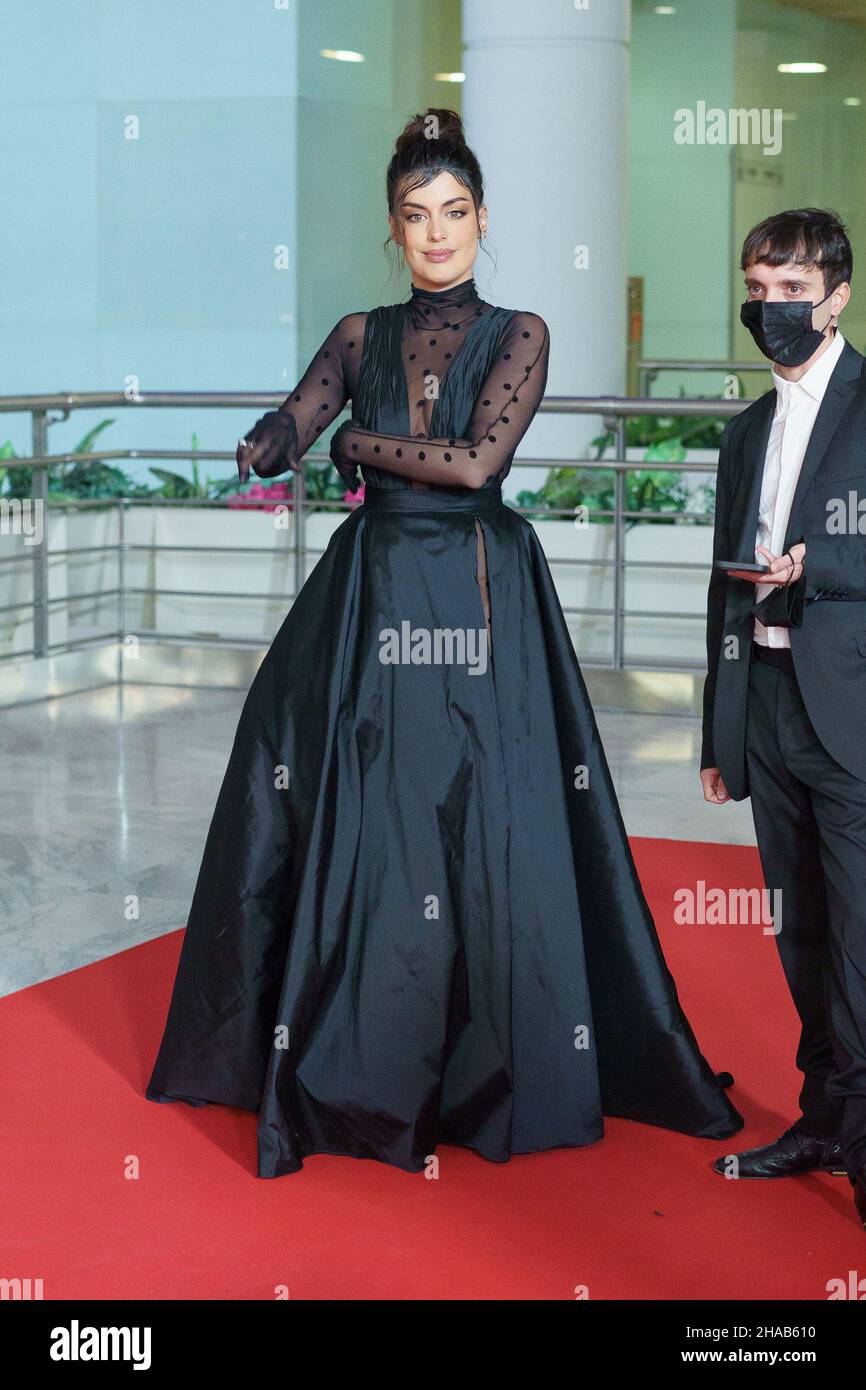 Madrid, Spain. 12th Dec, 2021. Aida Domènech attends the 27th 'Jose