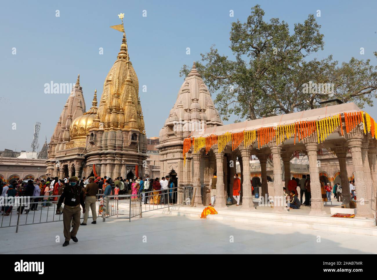 Kashi vishwanath temple hi-res stock photography and images - Alamy