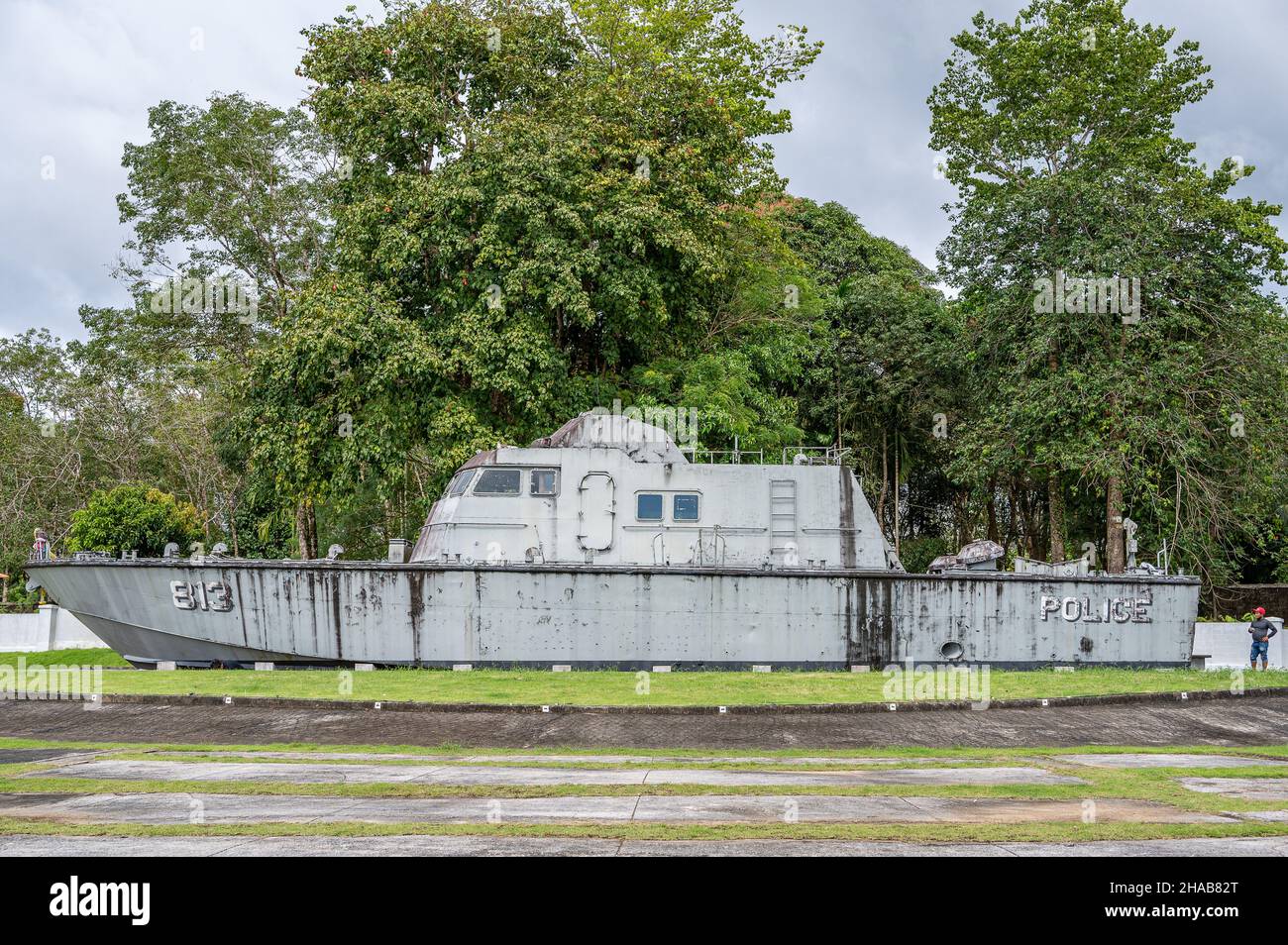 Thailand tsunami police boat