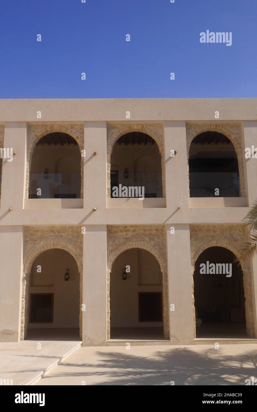 The wall of the outer palace, Al Hosn Fort, Abu Dhabi, United Arab