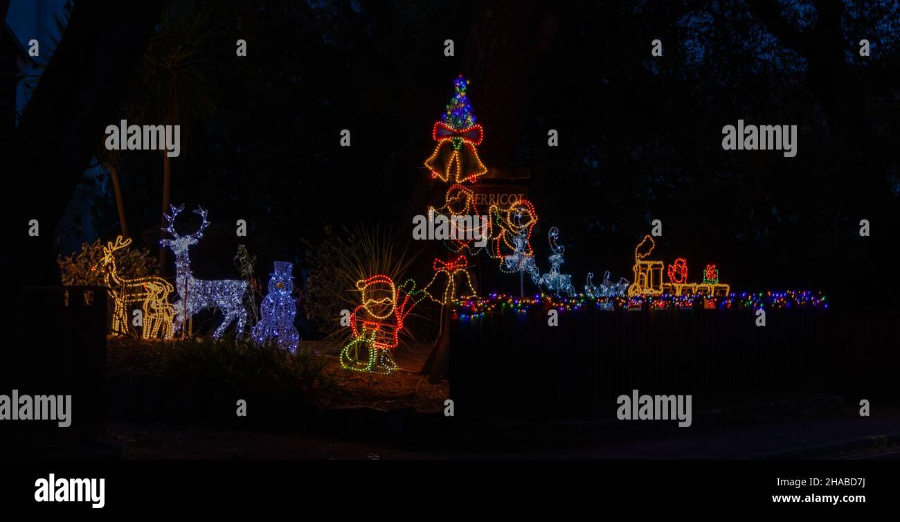 Christmas Lights 2021 Stock Photo Alamy